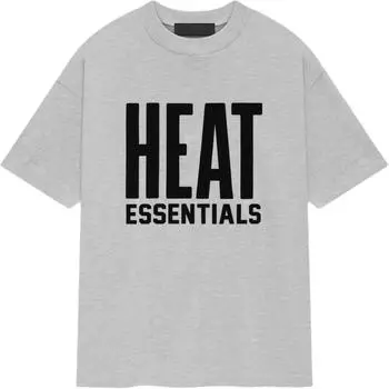 Fear of God Футболка Essentials x NBA Heat, светло-серая, мужская, 125AL244302F S