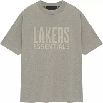 Fear of God Футболка Essentials x NBA Lakers, теплая, серая, для мужчин, 125AL244305F XL