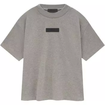 Fear of God Футболка с коротким рукавом Essentials Heather Grey для женщин 125SU245441FW S