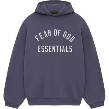 Fear of God Мужская флисовая толстовка с капюшоном Essentials Marine, цвет синий 192HO246254F S