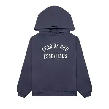 Fear of God Мужская флисовая толстовка с капюшоном Essentials Marine, цвет синий 192HO246254F M