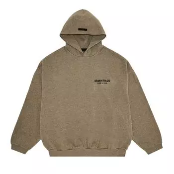 Fear of God Мужская флисовая толстовка с капюшоном Essentials II Heather Grey 192HO246259F S