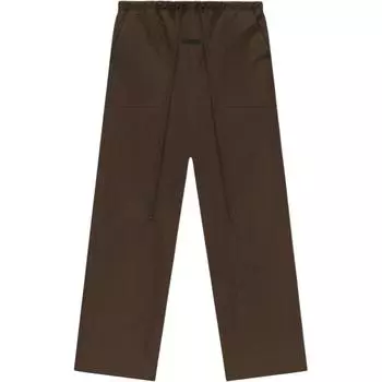 Fear of God Мужские брюки Essentials Fall24 Holiday Series из текстурированного нейлона Utility Pant коричневого цвета 130HO244805F M