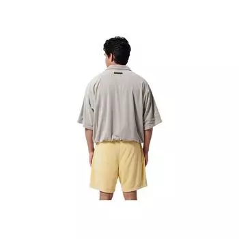 Fear of God Рубашка Essentials Half-Zip с рукавом 3/4 Seal Unisex Tops Seal-Gray FOG-SS23-996 S