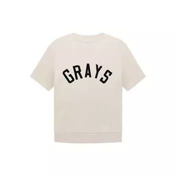 Fear of God Seventh Collection Толстовка с рукавом 3/4 унисекс топы серо-белые FOG-FW20-002 M