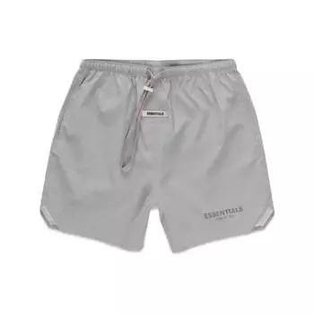 Fear of God Шорты Essentials FW20 Volley Серебряные светоотражающие шорты унисекс FOG-FW20-231 S