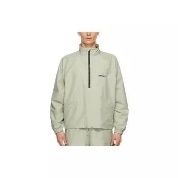 Fear of God Спортивная куртка Essentials с молнией до половины и логотипом на плечах Куртки унисекс Sage FOG-FW20-191 M