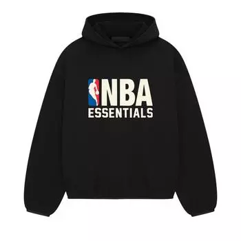 Fear of God Толстовка Essentials x NBA, черная, мужская, топы 192AL246401F