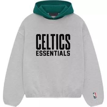 Fear of God Толстовка Essentials x NBA Celtics с капюшоном Light Heather для мужчин, серая 192AL246303F M