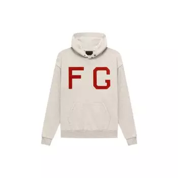 Fear of God Толстовка с капюшоном Monarch кремового/серого цвета Хизер Мужские топы FG50-067OFL-101