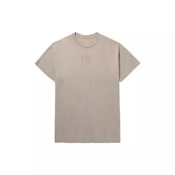 Fear Of God Velvet Cotton Crew Neck Pullover Knit Short Sleeve T-Shirt Men T-Shirts FOG-SS22-650 L