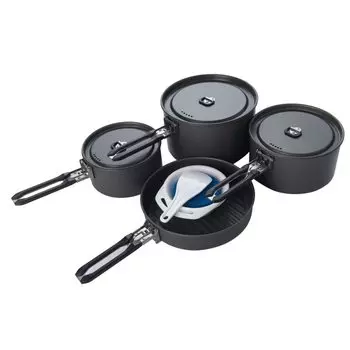 FEAST5 Black Edition Алюминиевый набор для приготовления пищи Сковорода Кемпинг Альпинизм Fire-Maple