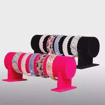 Feather Headband and Jewelry Display Stand: Hairband, Hairpin, Hair Accessories Organizer 30cm Length, 11cm Diameter