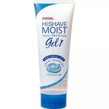 Увлажняющий гель для безопасной бритвы Feather 230 г (назначенный квази-наркотик) Гели Мужские средства для бритья - Гели