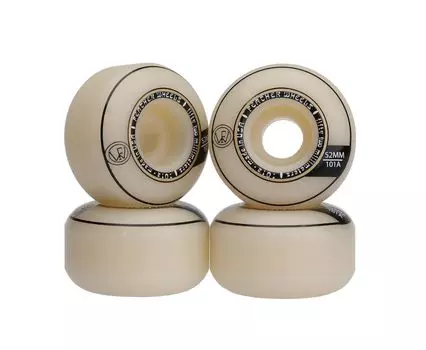 FEATHER WHEEL 52mm Classic 101A Feather Classic Shape Wheel MADE IN U.S.A. белый