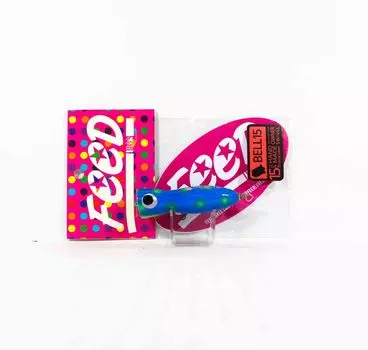 Feed Lures Bell 15 Ручная Деревянная Поппер Плавающая Приманка 15 грамм 48 (3048)