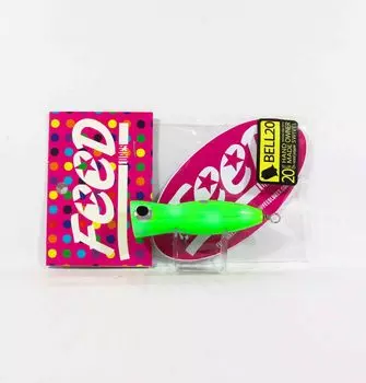 Feed Lures Bell 20 Плавающая приманка из дерева ручной работы с поппером 20 грамм 28 (4028)