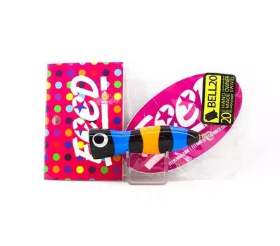 Feed Lures Bell 20 Плавающая приманка из дерева ручной работы с поппером 20 грамм 75 (4075)