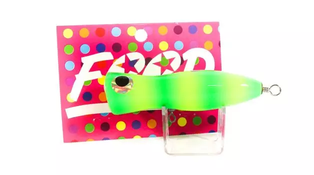 Feed Lures Bell 20 Плавающая приманка из дерева ручной работы с поппером 20 грамм 77 (4077)