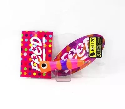 Feed Lures Bell 20 Плавающая приманка из дерева ручной работы с поппером 20 грамм 81 (4081)