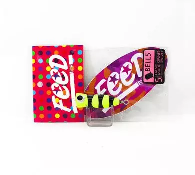 Feed Lures Bell 5 Плавающая приманка из дерева ручной работы с поппером 5 грамм 27 (5027)