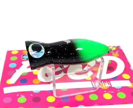 Feed Lures Bell 5 Плавающая приманка ручной работы Wood Popper 5 грамм 26 (5026)