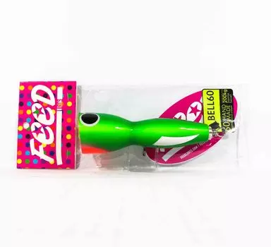 Feed Lures Bell 60 Плавающая приманка из дерева ручной работы с поппером 60 грамм 62 (7062)