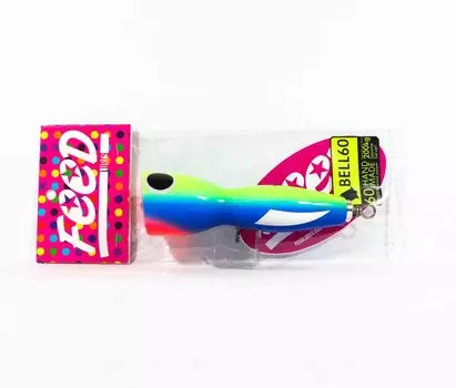 Feed Lures Bell 60 Плавающая приманка из дерева ручной работы с поппером 60 грамм 56 (7056)