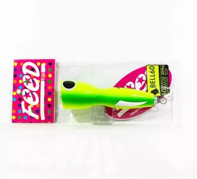 Feed Lures Bell 60 Плавающая приманка из дерева ручной работы с поппером 60 грамм 60 (7060)