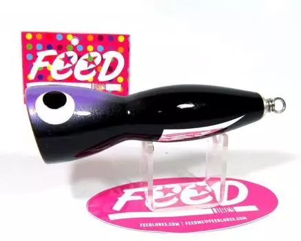 Feed Lures Bell 60 Плавающая приманка из дерева ручной работы с поппером 60 грамм 61 (7061)