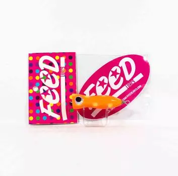 Feed Lures Bell 8 Плавающая приманка из дерева ручной работы с поппером 8 грамм 16 (6016)