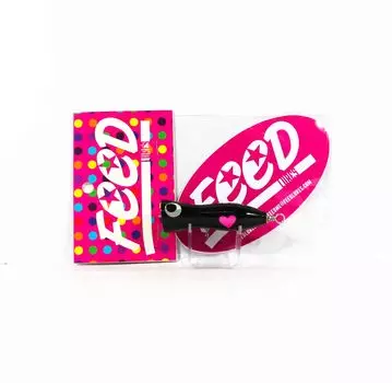 Feed Lures Bell 8 Плавающая приманка из дерева ручной работы с поппером 8 грамм 100 (6100)