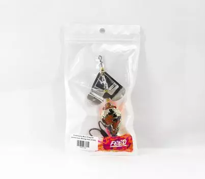 Feed Lures Buzz Frog 20 grams Lure Orange Koi (0186)