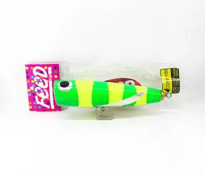 Feed Lures Cone 150 Деревянный поппер ручной работы Плавающая приманка 150 грамм 77 (7077)