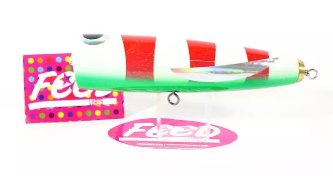 Feed Lures Cone 150 Плавающая приманка из деревянного поппера ручной работы 150 грамм 80 (7080)
