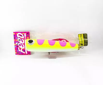 Feed Lures Cone 150 Плавающая приманка из деревянного поппера ручной работы 150 грамм 47 (7047)