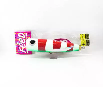 Feed Lures Cone 150 Плавающая приманка из деревянного поппера ручной работы 150 грамм 80 (7080)