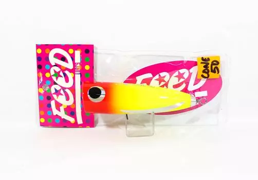 Feed Lures Cone 50 Плавающая приманка из дерева ручной работы с поппером 50 грамм 035 (1035)