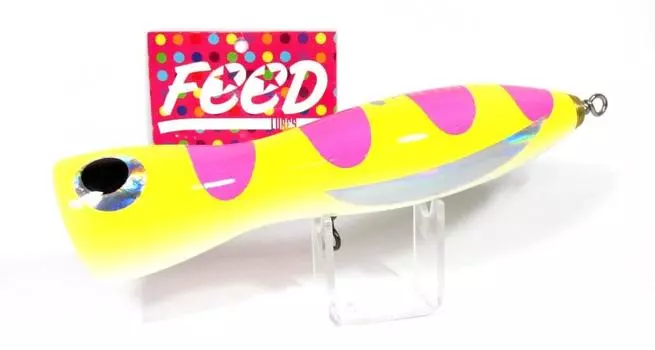 Feed Lures Pin 135 Плавающая приманка из дерева ручной работы 135 грамм 47 (1047)