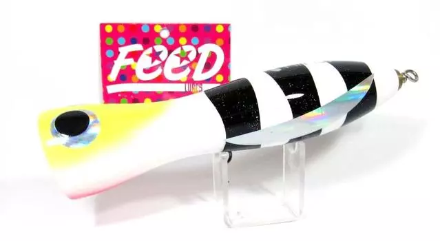 Feed Lures Pin 135 Плавающая приманка из дерева ручной работы 135 грамм 52 (1052)