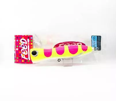 Feed Lures Pin 135 Плавающая приманка из дерева ручной работы 135 грамм 47 (1047)