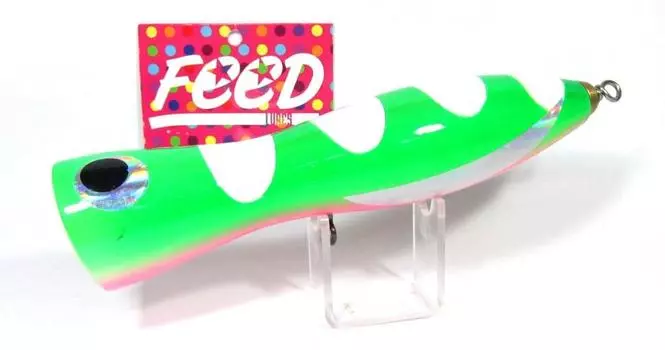 Feed Lures Pin 135 Ручная Деревянная Поппер Плавающая Приманка 135 грамм 45 (1045)