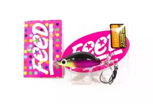 Feed Lures Shred 23 Плавающая приманка ручной работы Buzz Frog 23 грамма 236 (9236)