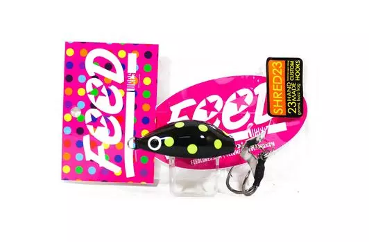 Feed Lures Shred 23 Плавающая приманка ручной работы Buzz Frog 23 грамма 235 (9235)
