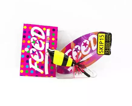 Feed Lures Skip 15 Плавающая приманка для деревянной лягушки ручной работы 15 грамм 49 (2049)