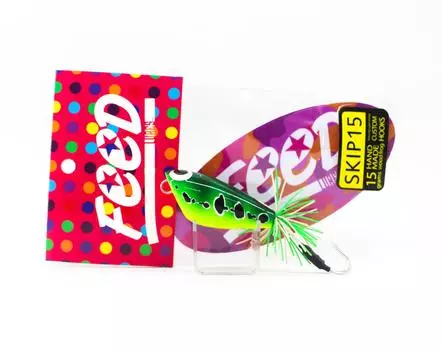 Feed Lures Skip 15 Плавающая приманка для деревянной лягушки ручной работы 15 грамм 8 (2008)