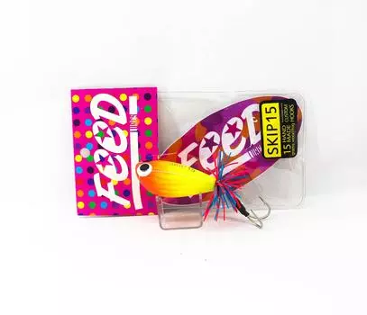 Feed Lures Skip 15 Плавающая приманка для деревянной лягушки ручной работы 15 грамм 7 (2007)