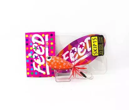 Feed Lures Skip 15 Плавающая приманка для деревянной лягушки ручной работы 15 грамм 6 (2006)