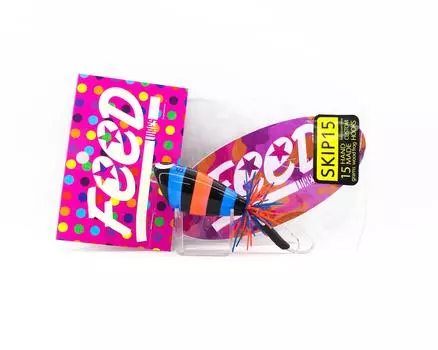 Feed Lures Skip 15 Плавающая приманка ручной работы из древесной лягушки 15 грамм 75 (2075)