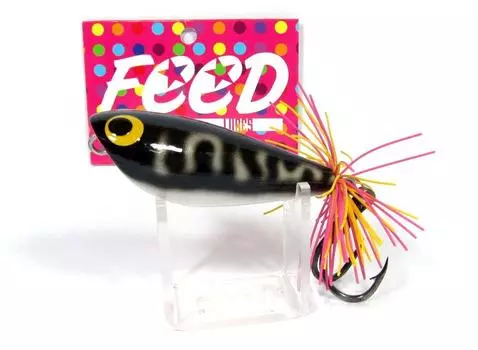 Feed Lures Skip 15 Плавающая приманка ручной работы в виде деревянной лягушки 15 грамм 1 (2001)